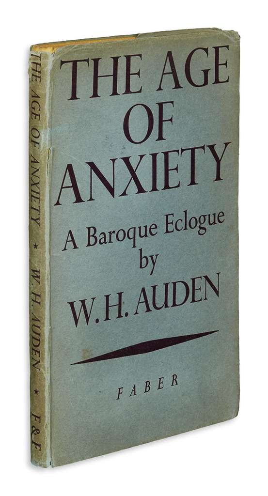 AUDEN, W.H. The Age of Anxiety. A Baroque Eclogue.